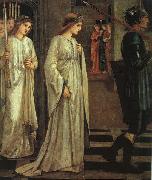 Sir Edward Burne-Jones The Princess Sabra Led to the Dragon Painting Date oil painting reproduction